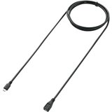 Renkforce USB kabel USB 2.0 USB-mikro-B vtič\, USB-mikro-B vtičnica 1.80 m črna pozlačeni konektorji RF-5046550, (20416620) | Shoptok.si