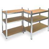 Metalna Montažna Polica 200x90x45cm Šest Nivoa | Eponuda.com
