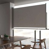vidaXL Zložljiva stranska tenda za teraso 140x300 cm siva Cene