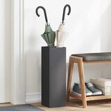  Stalak za kišobran s pohranom Crna 15,5 x 15,5 x 49 cm Metal | Eponuda.com