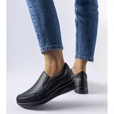 Gemre Black lace-up wedge sneakers Rhéaume | Shoptok.si