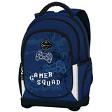Connect Ranac đački anatomski lagan Gamer Squad 40223 tamno plavi-crni Cene