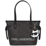 Karl Lagerfeld Torbe IKON MOO CC SM TOTE Črna Cene