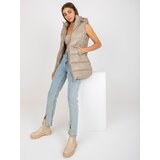 Honey Winter Vest-NM-KZ-D2-3818.98P-dark beige | Shoptok.si