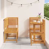  Komplet za zunanjo jedilnico, 5 delov, močan akacijev les | Shoptok.si