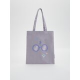 Reserved bombažna torbica harry potter - vijolična | Shoptok.si