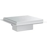  2 u 1 odvod za tuš Srebrno 20 x 20 cm Nehrđajući čelik 304 | shoptok.hr