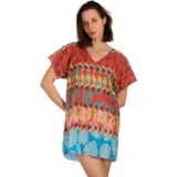 Kaftan za plažu šareni