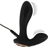 XouXou nosivi električni vibrator G- i P-točke (crni) | shoptok.hr