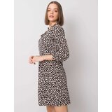 RUE PARIS Dress-WN-SK-R817.66-black-beige | shoptok.hr