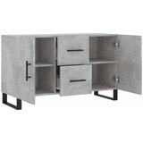  Komoda siva boja betona 100x36x60 cm od konstruiranog drva | shoptok.hr