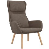 vidaXL Stol za sproščanje rjav žamet, (20934335) | Shoptok.si