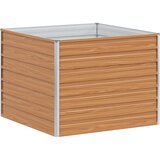  Vrtna visoka greda Svetlo rjava 100 x 100 x 77 cm, (5000287706) | Shoptok.si