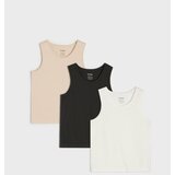 Sinsay Jersey majice bez rukava 3 komada | shoptok.hr