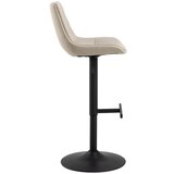 Actona Crna/bež barska stolica podesive visine (visine sjedala 65 cm) Adisa – | shoptok.hr