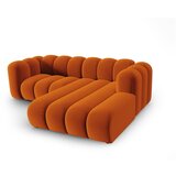 Micadoni Home Oranžna kotna sedežna garnitura (desni kot) Lupine – | Shoptok.si