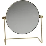 OGLEDALO STOLNO 20CM ZLATNO