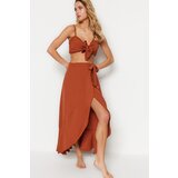 Trendyol Two-Piece Set - Brown - Regular fit Cene