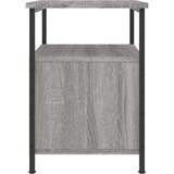  Noćni ormarić siva boja hrasta 34x35,5x50 cm konstruirano drvo | shoptok.hr
