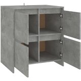  Komode 2 kom siva boja betona 70 x 41 x 75 cm konstruirano drvo | Eponuda.ba