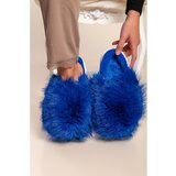 Fenzy Papuče Od Umjetnog Krzna, Plave | shoptok.hr