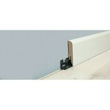 LOGOCLIC Podna kutna lajsna bijela (2,6 m x 17 mm x 70 mm, Zaobljeno) Cijene