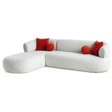 Atelier Del Sofa Ugaona garnitura Roma lijeva, 270 cm, bijela | Eponuda.ba