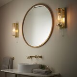  Endon 94075 - Kupatilska zidna svetiljka TAYLOR 1xE27/10W/230V IP44, zlatna | Eponuda.com