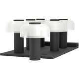 Eglo 900984 - LED prigušiva spoljašnja lampa PONENTE 2,25W/5V IP44 crna/bela | Eponuda.com