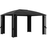  Sjenica sa zastorima 400 x 300 x 265 cm antracit | shoptok.hr