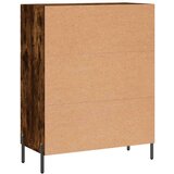  Komoda boja dimljenog hrasta 69 5x34x90 cm konstruirano drvo | shoptok.hr