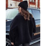 DStreet Płaszcz damski oversize CLASSIVO krótki czarny | shoptok.hr