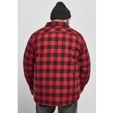 Urban Classics Padded Check Flannel Shirt Black/red Cijene