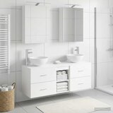  Set namještaja za kupaonicu 5 kom. Bijela | shoptok.hr