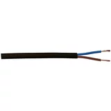  Izolirani kabel (H03VVH2-F2x0,75, 5 m, Crne boje, Plosnato)