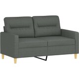  2-dijelni set sofa s jastucima tamnosivi od tkanine | shoptok.hr