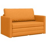 SOFA na Podu 2-u-1 Tamno Žuta 124x71x78 cm Tkanina Cijene