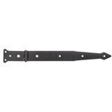 Alberts Zapah s pregibom Duravis® (Do x Š x De: 302 x 48 x 2 mm, Črna) Cene