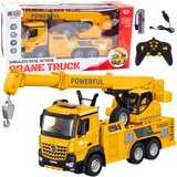 Kamion s dizalicom i kukom na daljinsko upravljanje Crane Hook RC 2.4G 9CH - žuti | shoptok.hr