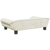 vidaXL dječja fotelja krem 70 x 45 x 26 cm baršunasta | shoptok.hr