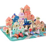 Lean_Toys Komplet lesenih kock City Letters Puzzle 135 kosov | Shoptok.si
