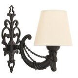 Opviq Zidna lampa Gloria, 15x10x13cm, IP20, Krem-crna | Eponuda.ba