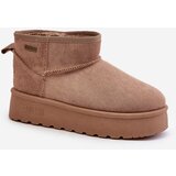 Big Star Low snow boots on the Big Star platform OO274A100 beige | Eponuda.ba