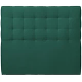 160 cm oblazinjeno vzglavje - Zelena Žametna blago, (21612650)
