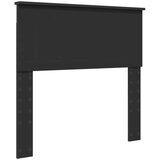  Okvir za krevet Crna 90 x 200 cm Čvrsto borovo drvo | shoptok.hr