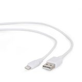  USB 2,0 kabal sync and charging iPhone, white, 2m, GEMBIRD CC-USB2-AMLM-2M-W | Eponuda.ba