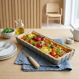 Emile henry Pekač za pito 36x15x5cm / modro-siv / keramika, (5000267279) | Shoptok.si