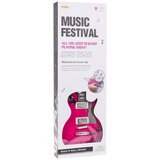 Dječja gitara + mikrofon spojen na instrument - roza | shoptok.hr