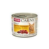 Animonda Carny konzerva za mačke Adult Govedina, piletina i pačja srca 200gr Cene