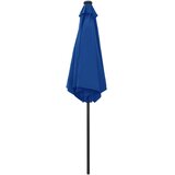  Vrtni suncobran LED s aluminijskim stupom 270 cm azurnoplavi | Eponuda.ba